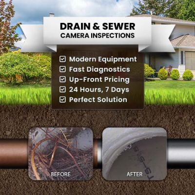 Sewer Camera Inspections in Godwin Beach