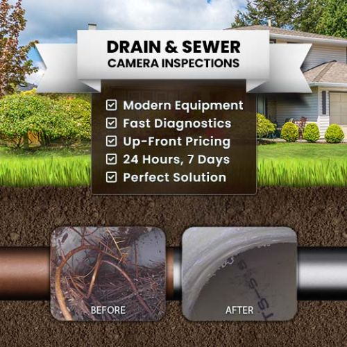 Drain Camera Inspections in Godwin Beach